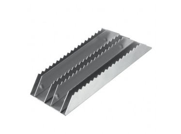 Rasquete aluminio rectangular