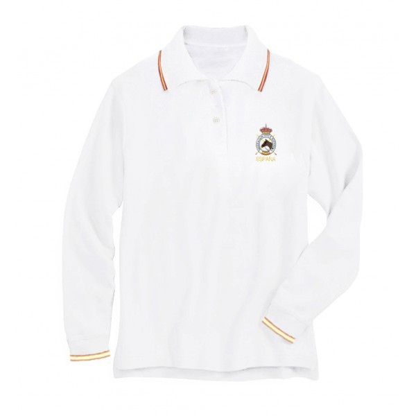 Polo Oficial F.H.E. caballero manga larga - Imagen 2