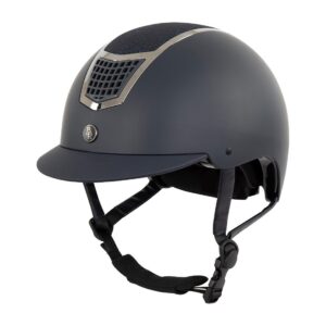 Casco BR Lambda Glitter con rejilla frontal