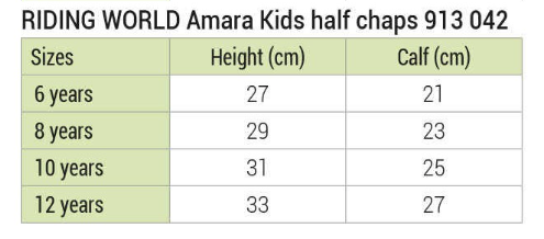 Polainas Amara Riding World Kids - Imagen 9