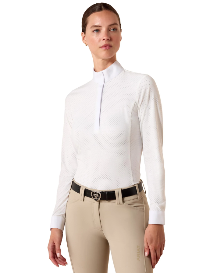 Polo concurso Ariat Breathe señora manga larga