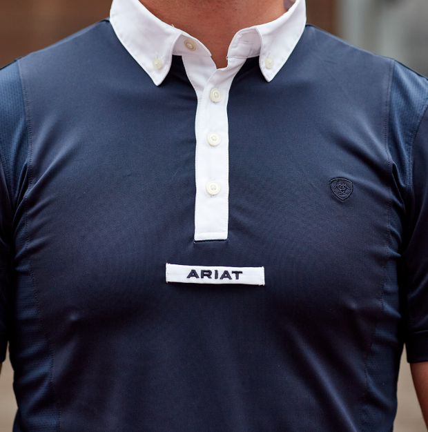 Polo concurso Ariat Tek caballero manga corta - Imagen 3