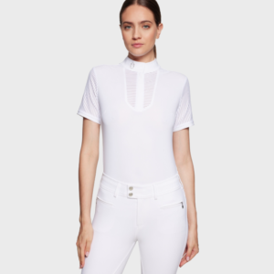 Polo concurso Samshield Apolline señora manga corta