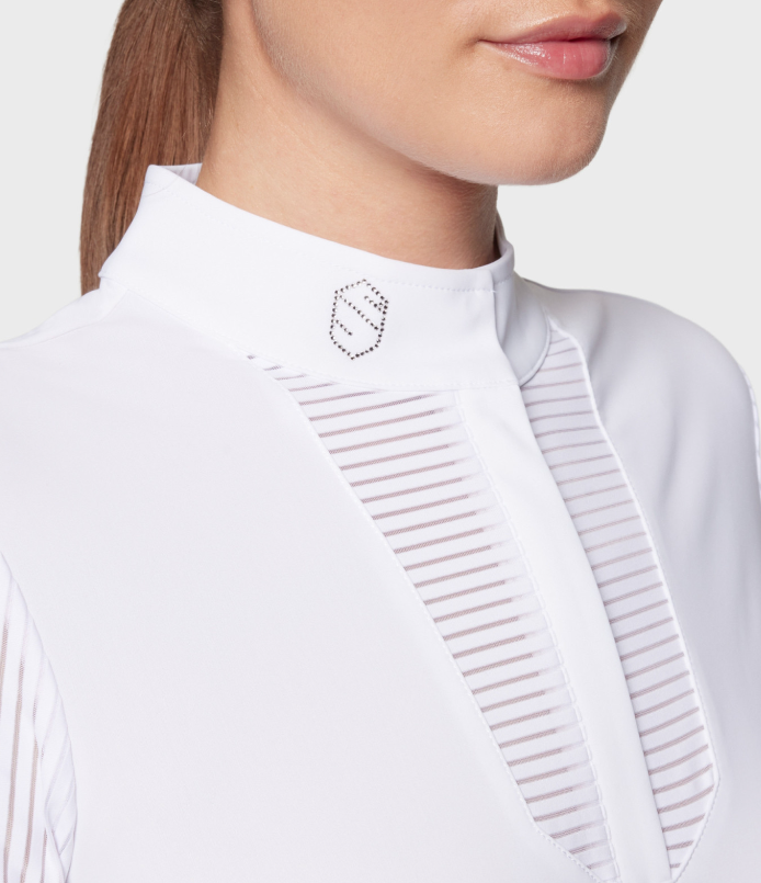 Polo concurso Samshield Faustine señora manga larga - Imagen 3