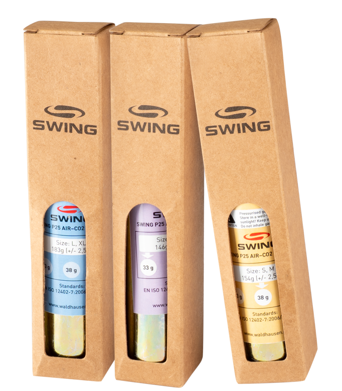 Bombona chaleco Airbag Swing P25