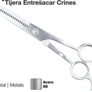 Tijeras para entresacar crines inox
