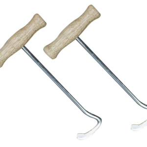 Tira botas con mango madera (par)