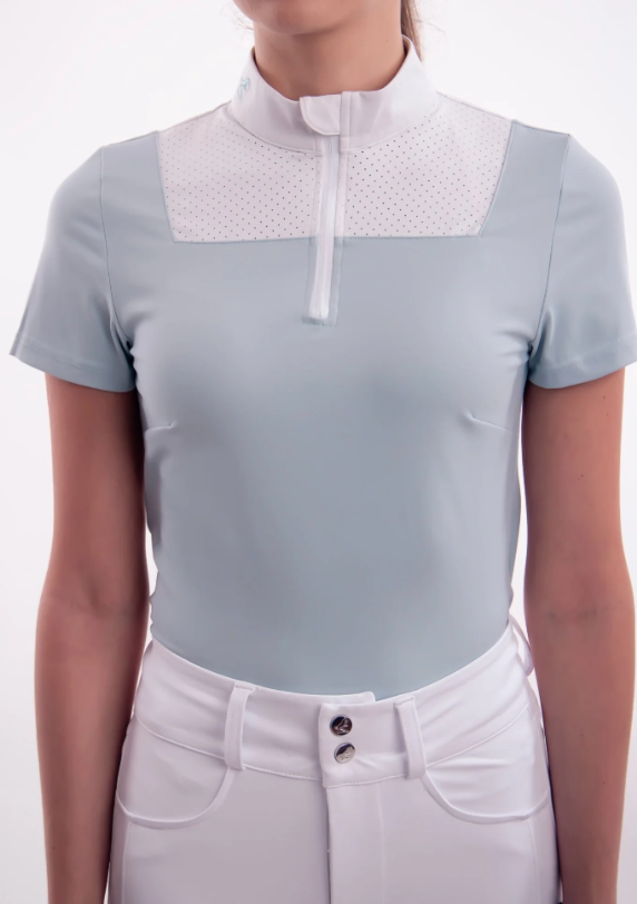 Polo concurso Zensus Navy Blue señora manga corta