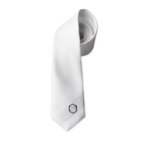 Corbata Samshield con escudo estampado