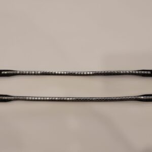 Frontalera cuero con cadena metal