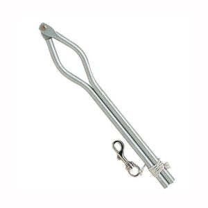 Acial aluminio con mosquetón