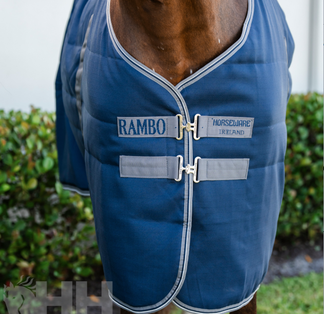Manta cuadra Horseware Rambo heavy 400 g - Imagen 2