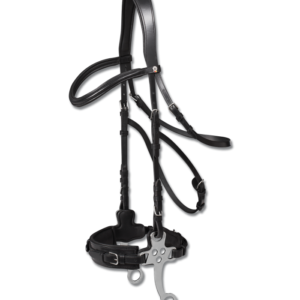 Cabezada montar Waldhausen X-Line con Hackamore