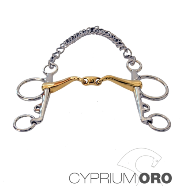 Pelham Doble Embocadura Cyprium