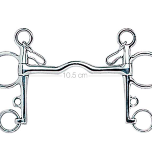 Pelham con Puente Inox Fino