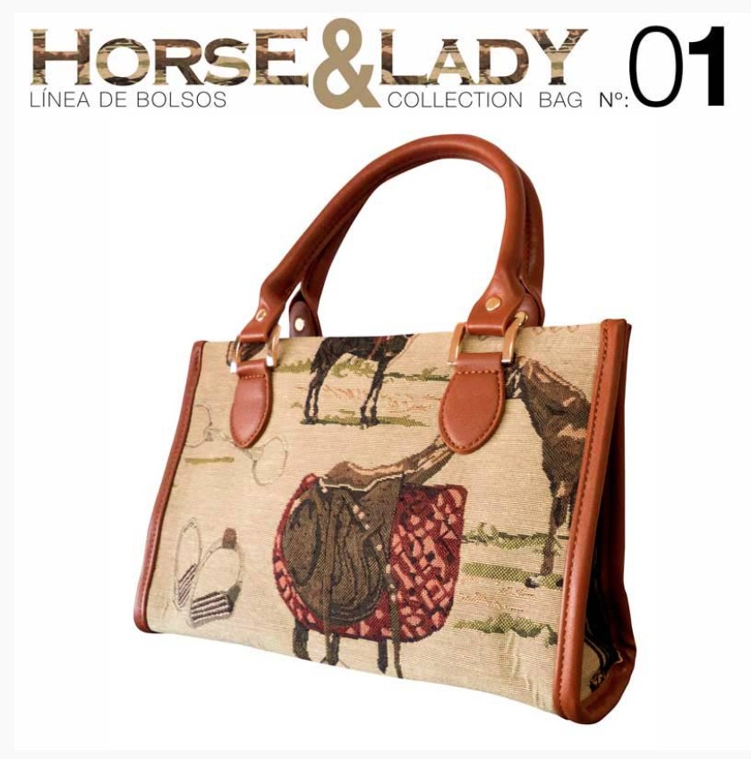 Bolso de mano Horse&Lady Nº1
