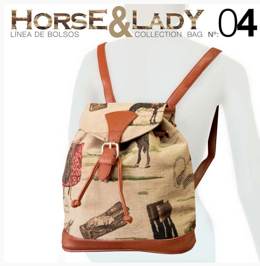 Mochila Horse&Lady Nº4